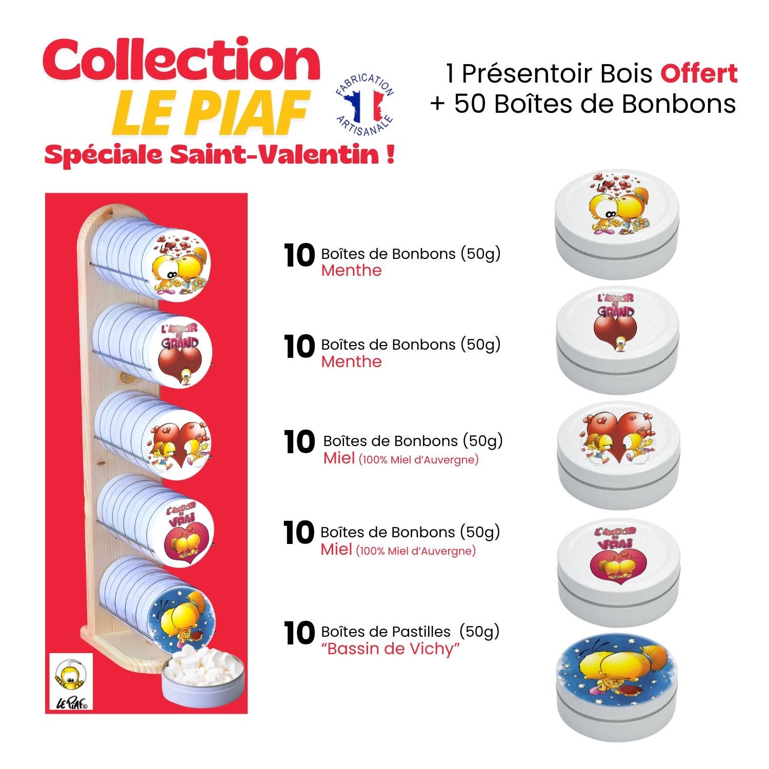 Artisanal Candies | LE PIAF | Valentine|s Day Pack | LEPIAFSV01 - Image 7