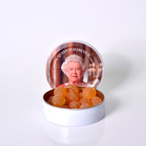 Honey Candy Tin | Queen Elizabeth II Portrait