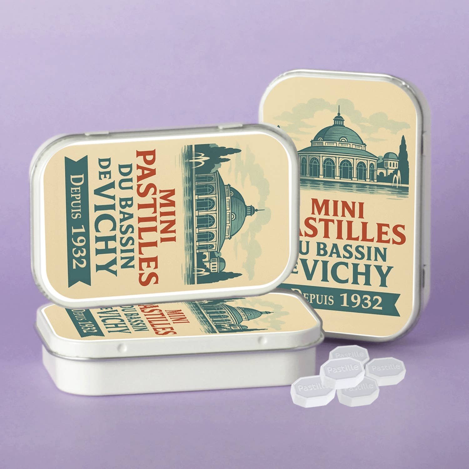 Retro Collector Pack | Mini Vichy Pastilles since 1932 - Image 6