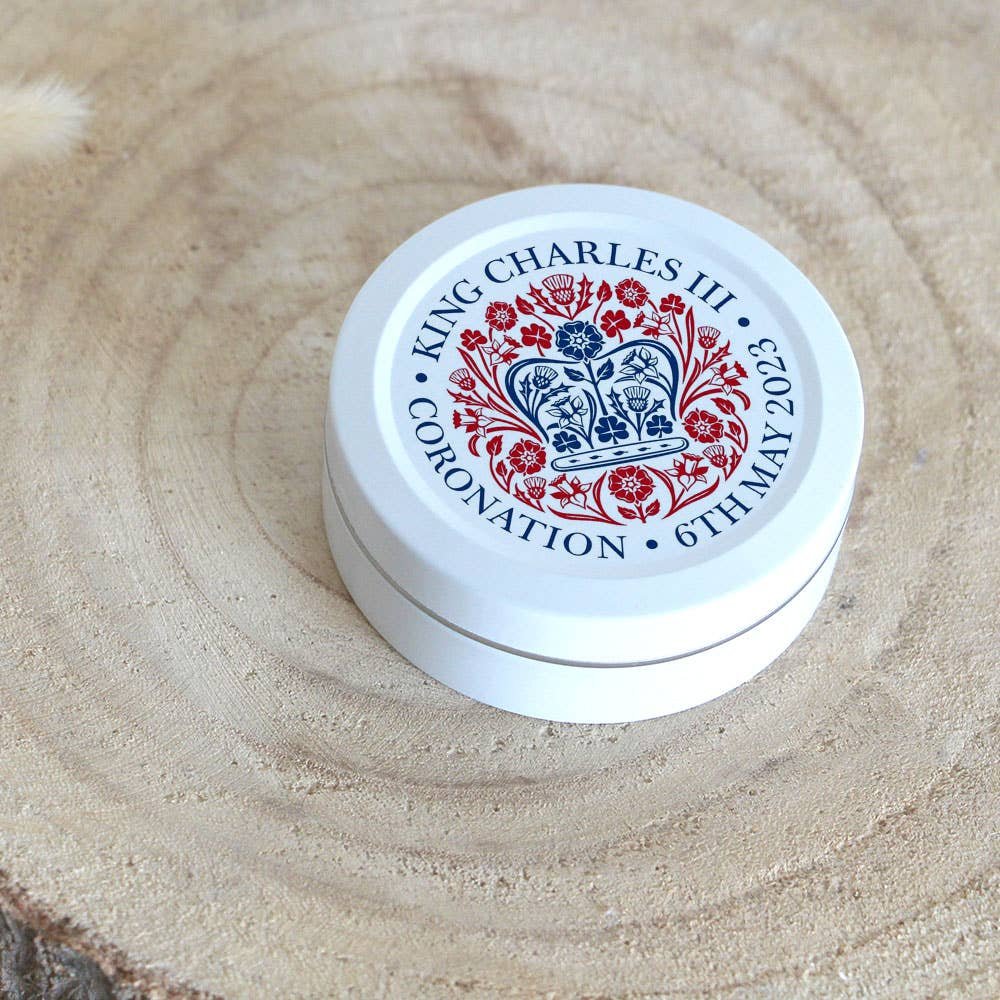 Honey Candy Tin | King Charles III Crest