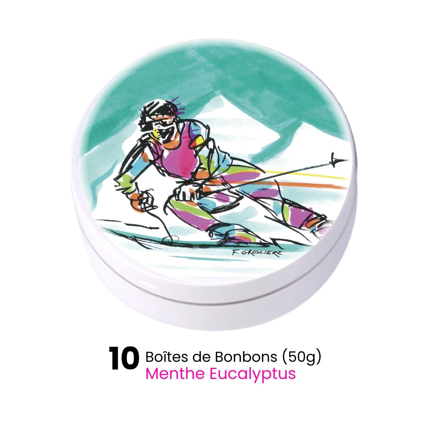 Artisanal Candies | SNOW COLLECTION PACK | Groslire | 50g - Image 2