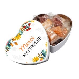 Fruit Jellies 120g | HEART Gift Box x10 | Thank You Teacher