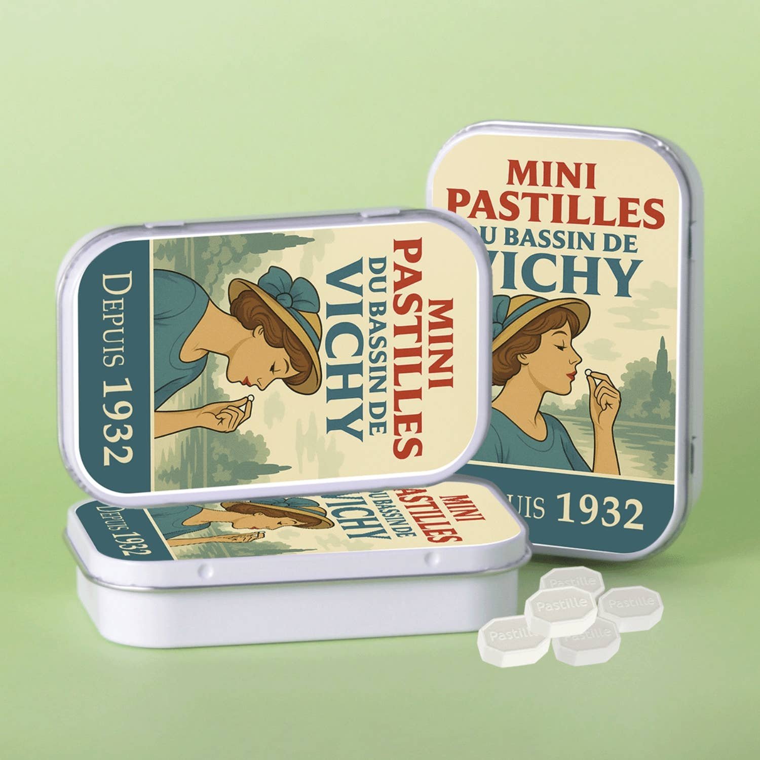 Retro Collector Pack | Mini Vichy Pastilles since 1932 - Image 5