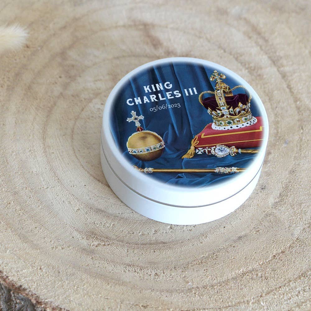 Honey Candy Tin | King Charles III Jewels