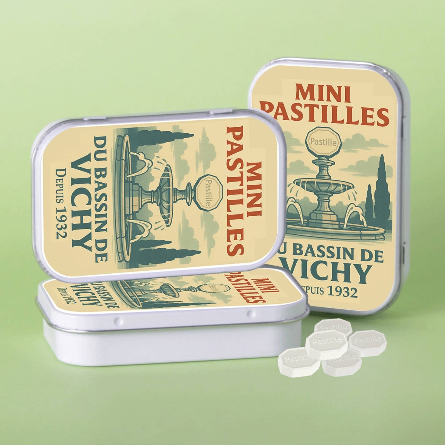 Retro Collector Pack | Mini Vichy Pastilles since 1932 - Image 2