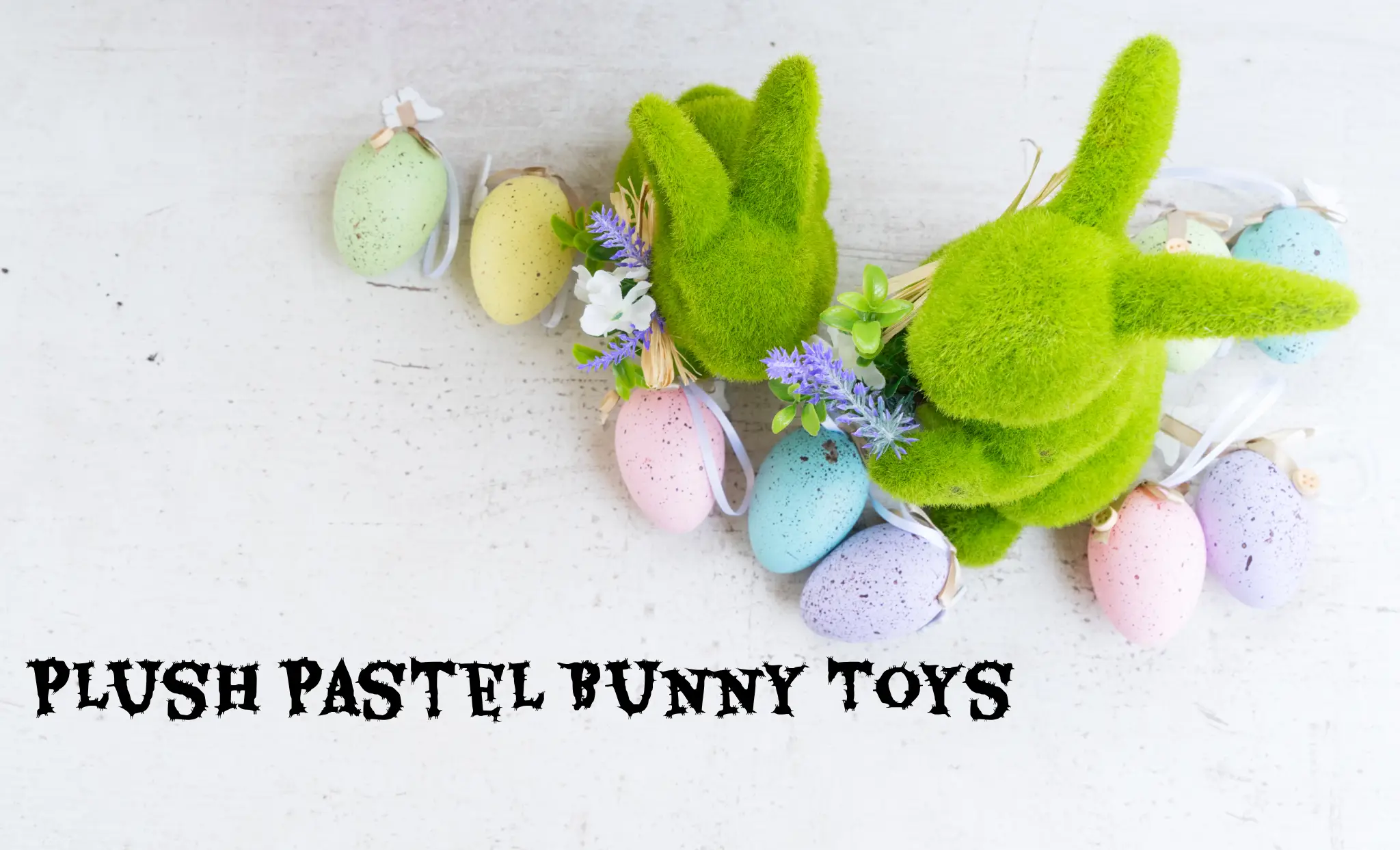 Plush Pastel Bunny Toys