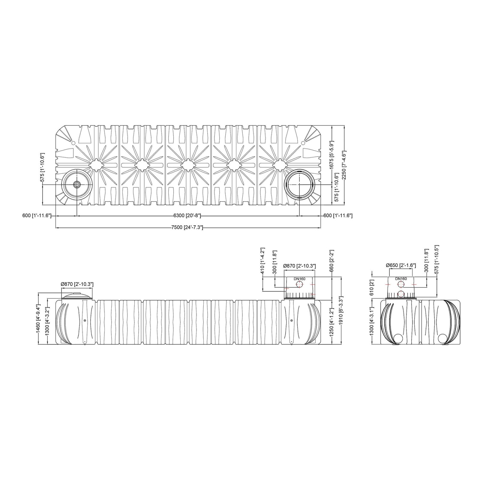 Underground rainwater tank 15000L GRAFF PLATIN - Image 4