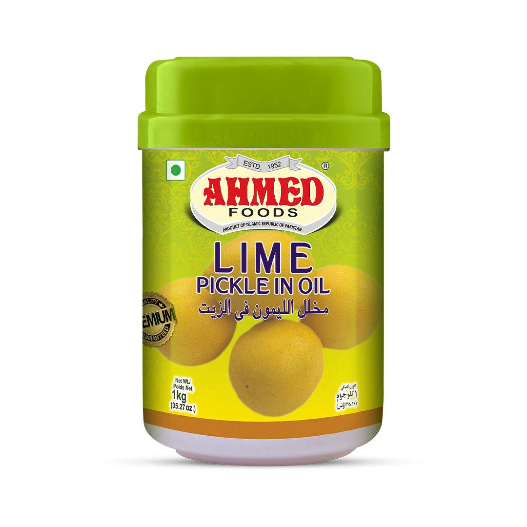 Pickle Lime In Oil 1000g EUA (1000 GM X 6)